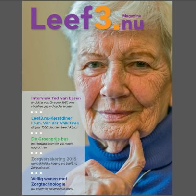 Cover Leef3.nu magazine